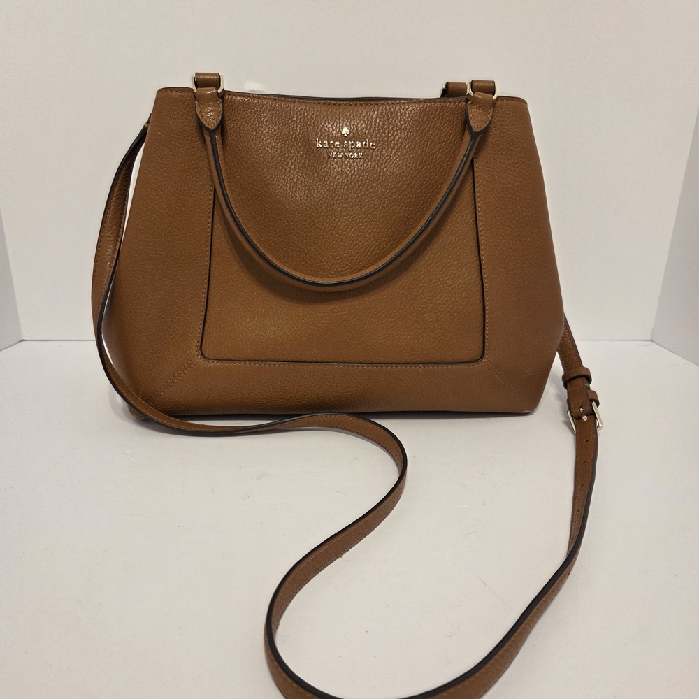 Kate Spade Lena Satchel Warm Gingerbread